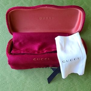 Gucci Glasses case / set of glasses care  👓 🕶